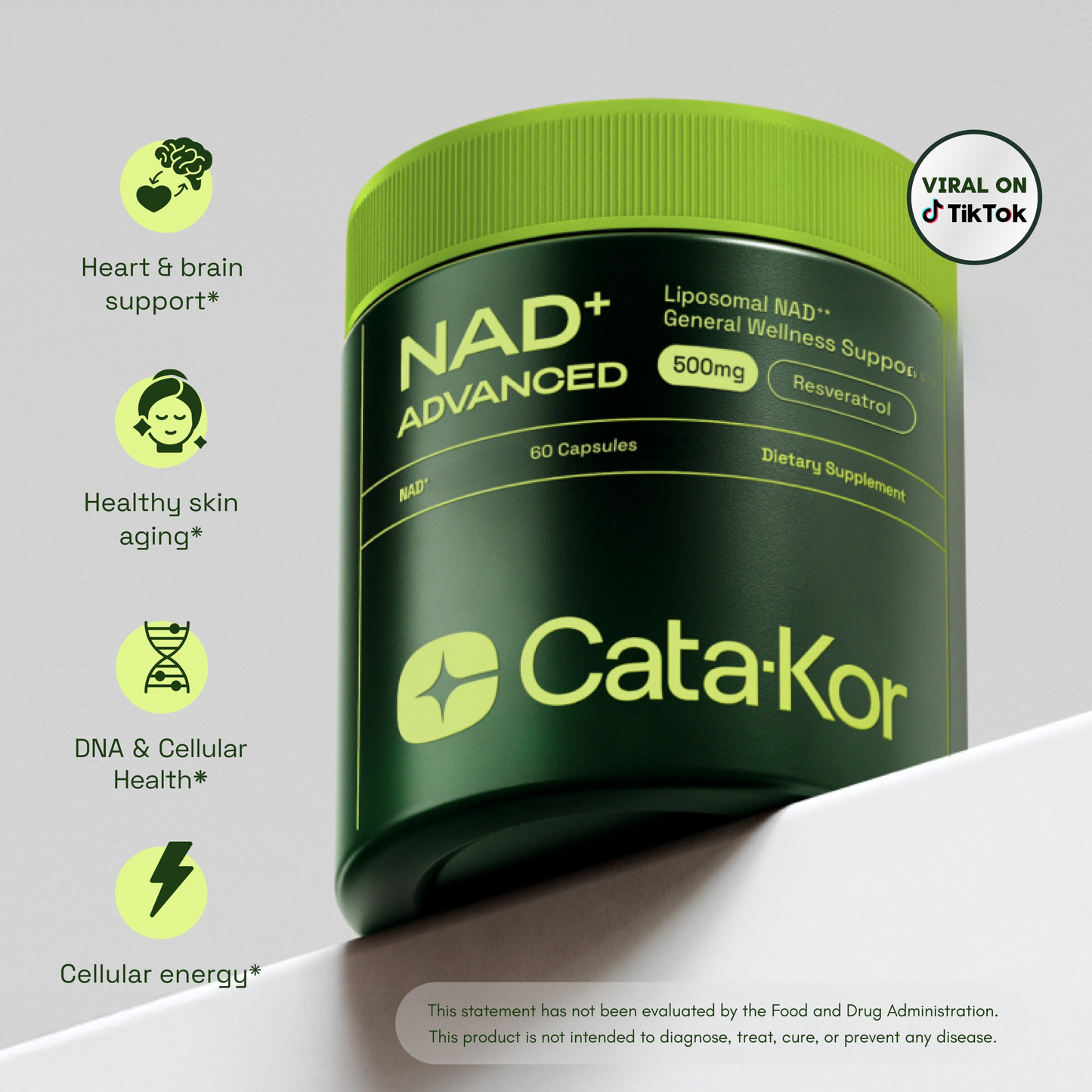 NAD+ Advanced Anti-Aging Supplement 